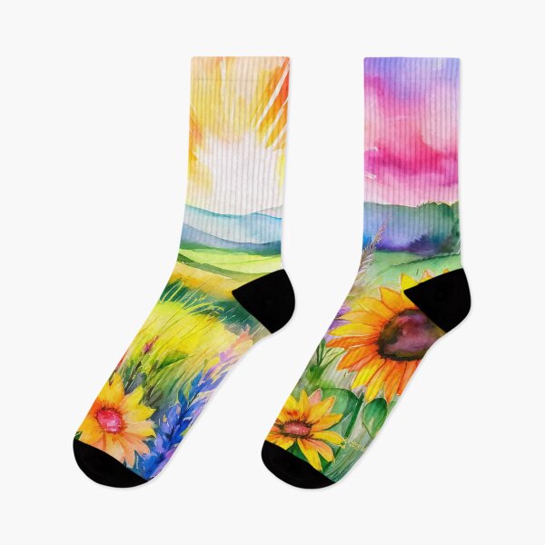 Item preview, Sunflowers and Wildflowers designed and sold by MystAvalon.