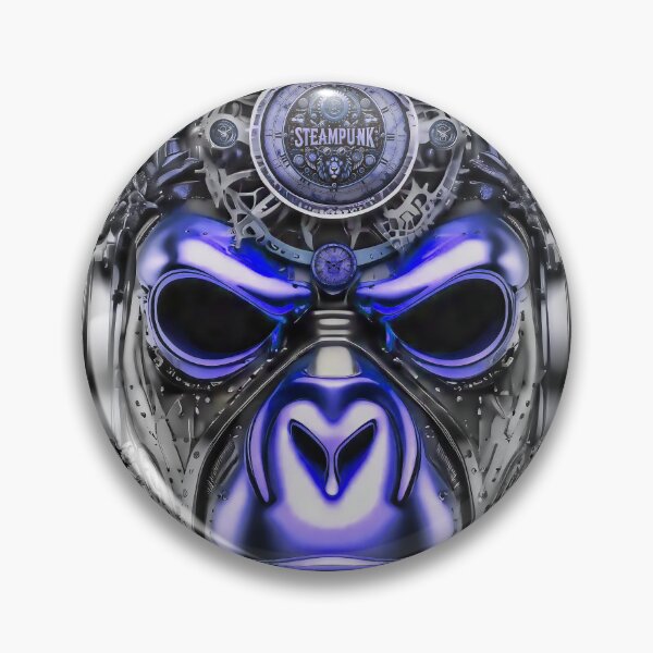 Item preview, Futuristic Steampunk Gorilla designed and sold by Drone-tees.