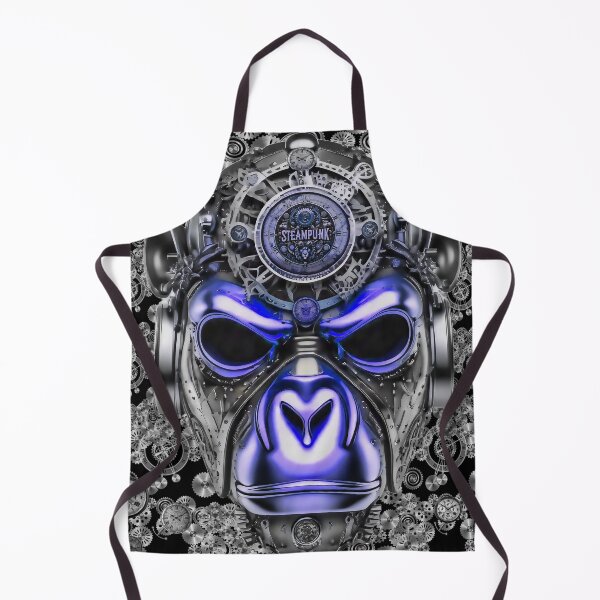 Item preview, Futuristic Steampunk Gorilla designed and sold by Drone-tees.