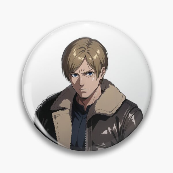 Item preview, Leon s Kennedy Resident evil 4 remake anime designed and sold by andresdrawing.