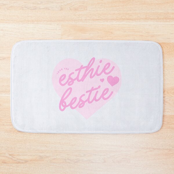 Item preview, Esthie Bestie Pink Aesthetic Esthetician Quote designed and sold by Creative Brat Design Studio.