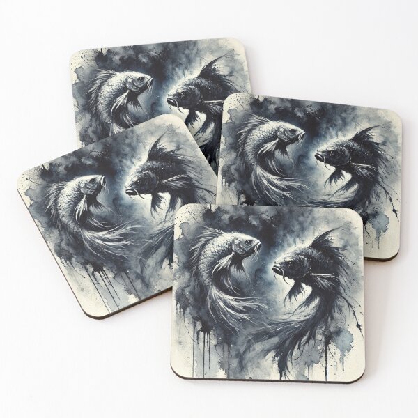 Item preview, Pisces: Dance of the Depths designed and sold by AlexHorrorWorld.