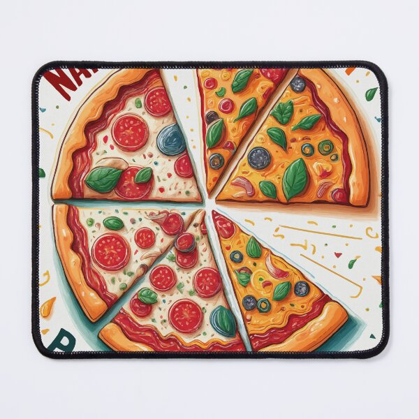 Item preview, Slice into Happiness, Pizza Day Joy designed and sold by bb-15artstudio.