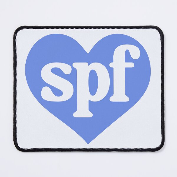 Item preview, I Love SPF Skincare Lover Blue Aesthetic designed and sold by Creative Brat Design Studio.