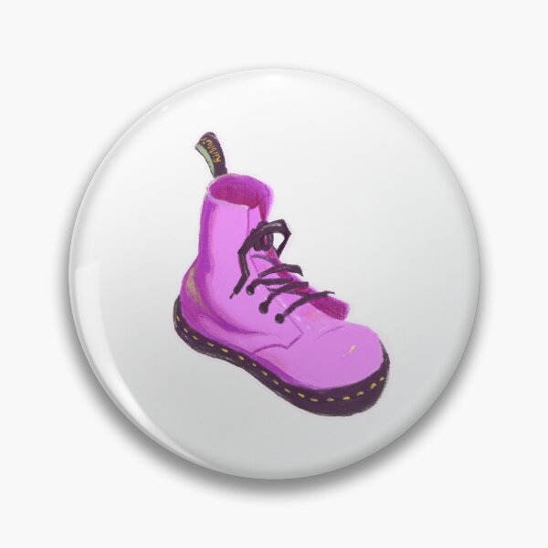 Item preview, Cute Pink Doc Marten Boot Sticker designed and sold by Grace G Shop.