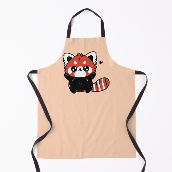 Item preview, Adorable Red Panda Illustration - Minimalist and Playful Animal Design designed and sold by happyartworks.