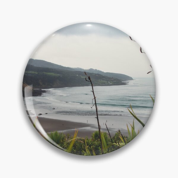 Item preview, Fotografía del paisaje de la playa de Raglan, Nueva Zelanda designed and sold by clr95.