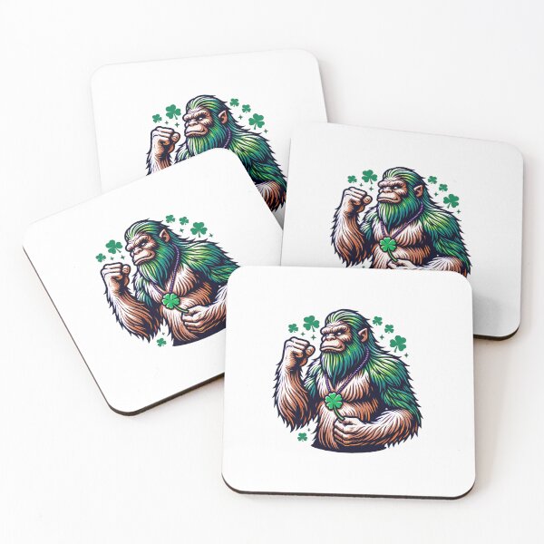 Item preview, St Patricks Day Bigfoot designed and sold by STTdezign.