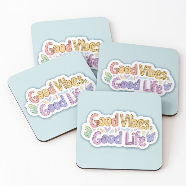 Item preview, Good vibes, good life designed and sold by Funderland~.
