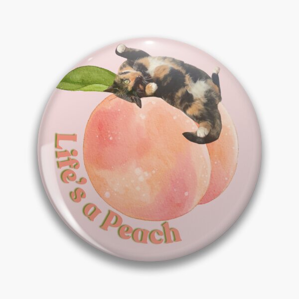 Item preview, Life's a Peach Cat designed and sold by letsgroove.