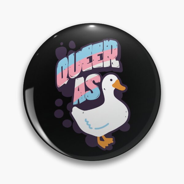 Item preview, Transgender Queer as Duck LGBT Pride Flag designed and sold by Clara Hollins.