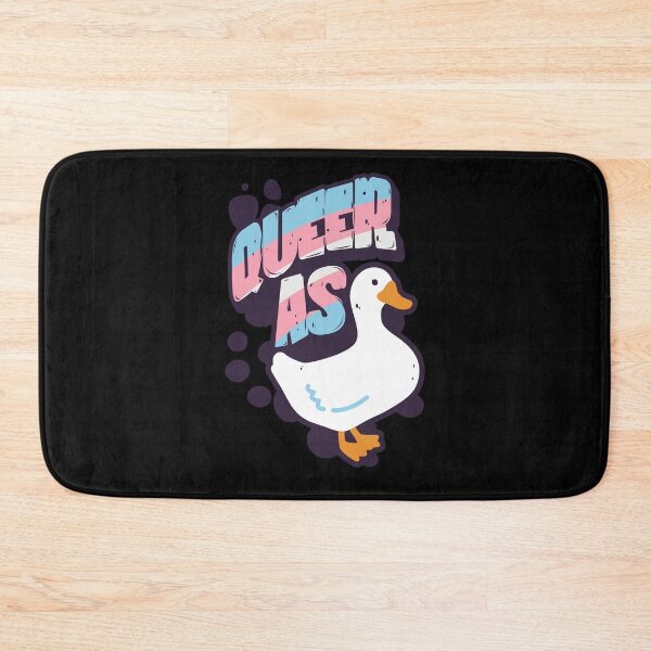Item preview, Transgender Queer as Duck LGBT Pride Flag designed and sold by Clara Hollins.