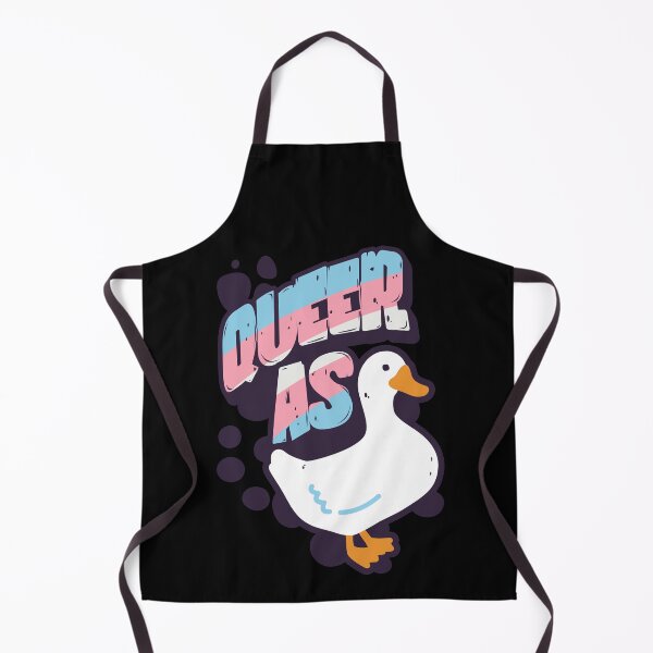 Item preview, Transgender Queer as Duck LGBT Pride Flag designed and sold by Clara Hollins.