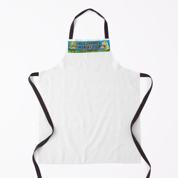 Item preview, I Have Cramps & I’m Angry At Our Government Sponge Bob Square Pants designed and sold by bitebackcobbc.