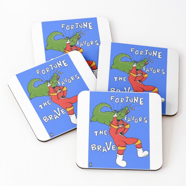 Item preview, FORTUNE FAVORS THE BRAVE designed and sold by aydapadi.