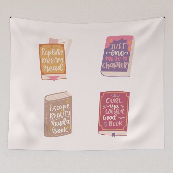 Item preview, Bookish quotes book set designed and sold by Neadoodles.