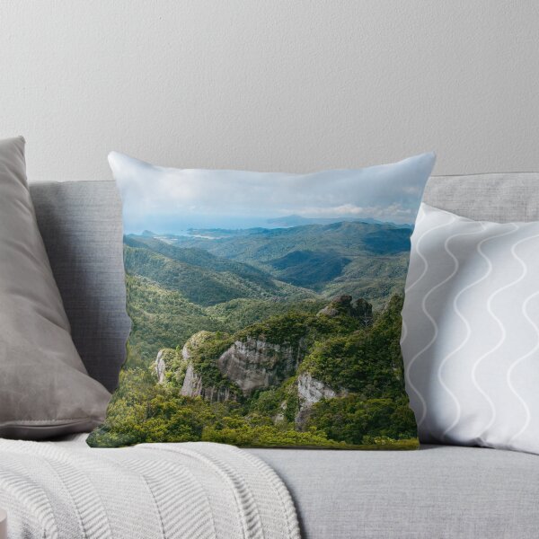 Item preview, Paisaje de una exuberante cordillera forestal designed and sold by clr95.