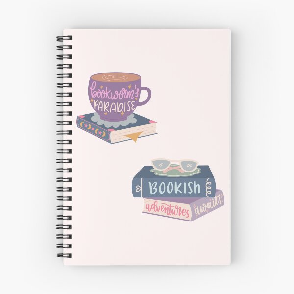 Item preview, Bookish stack set designed and sold by Neadoodles.