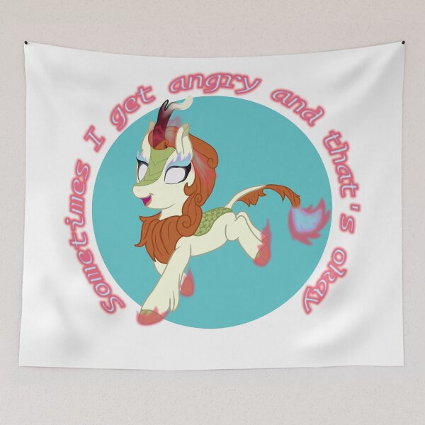 Item preview, Sometimes I get angry MLP Autumn Blaze designed and sold by ZeketheMeekMoth.