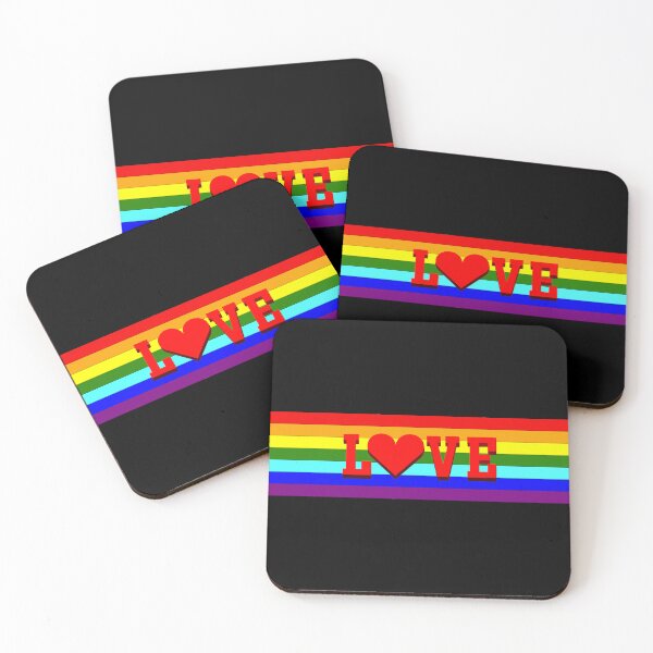 Item preview, love, with heart, lights up in a vibrant rainbow background, symbolizing inclusion and celebration of diversity. designed and sold by rikyfreestyle.