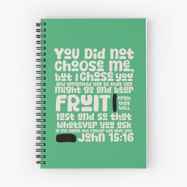 Item preview, JOHN 15:16 designed and sold by alegnacreates.