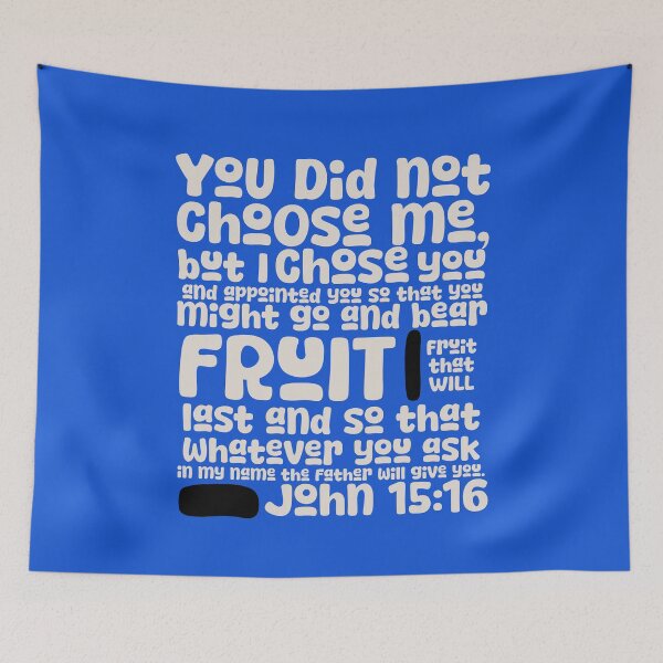 Item preview, JOHN 15:16 designed and sold by alegnacreates.