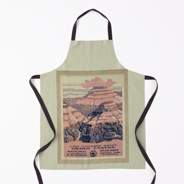 Item preview, Vintage Travel Poster Grand Canyon Print designed and sold by art64.