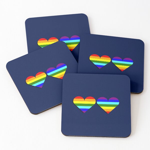 Item preview, Love, represents a magical union between two rainbow colored hearts, symbolizing diversity and acceptance. designed and sold by rikyfreestyle.