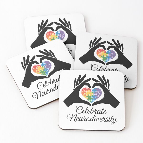 Item preview, Celebrate Neurodiversity Puzzle Heart Hands designed and sold by Taans-Creation.