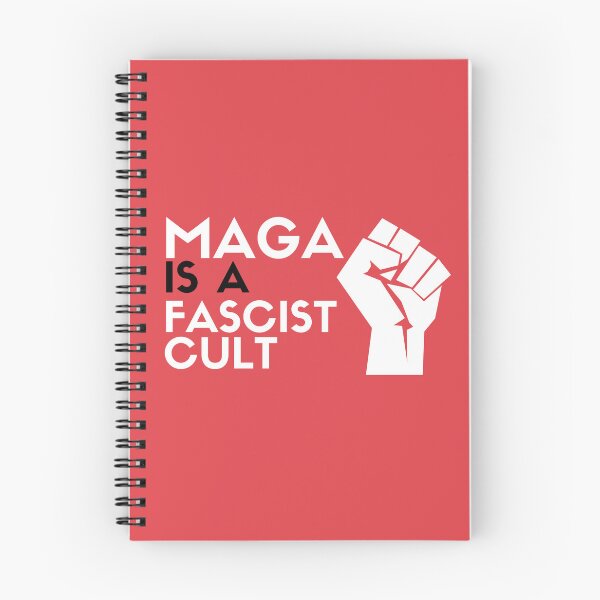 Item preview, Maga is a fascist cult - anti fascist - 02 designed and sold by Athenasgirl.