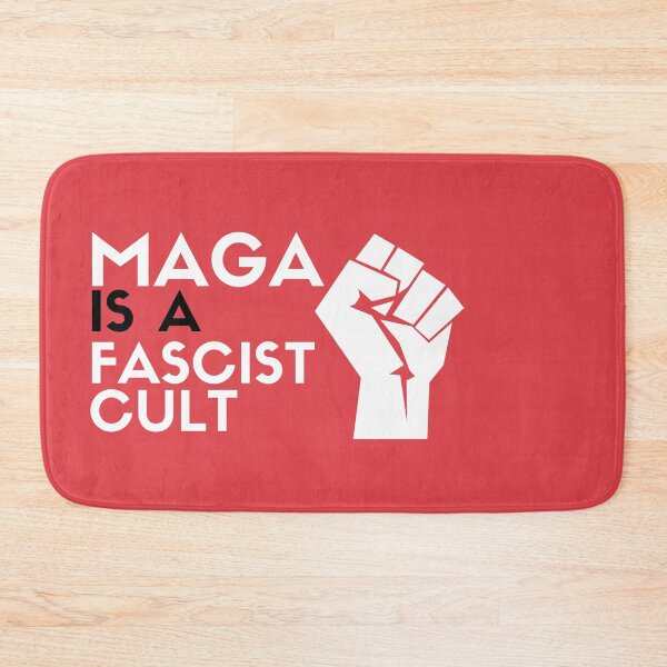 Item preview, Maga is a fascist cult - anti fascist - 02 designed and sold by Athenasgirl.