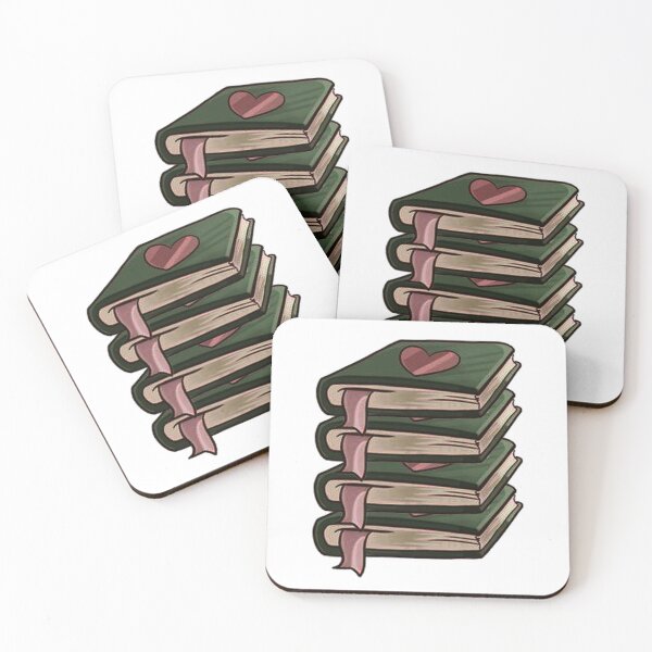 Item preview, green bookish set kindle green designed and sold by AddlPoolart.