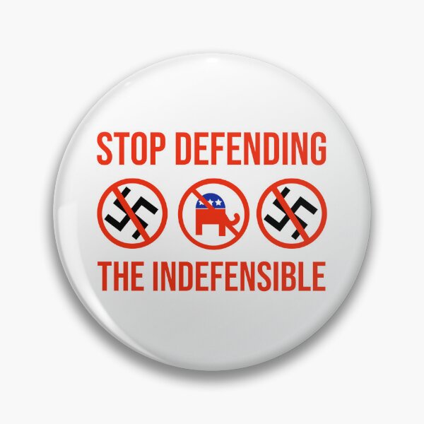 Item preview, Stop defending the indefensible  designed and sold by Rachel the Artist .