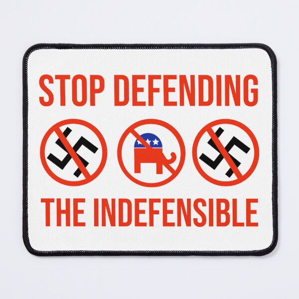 Item preview, Stop defending the indefensible  designed and sold by Rachel the Artist .