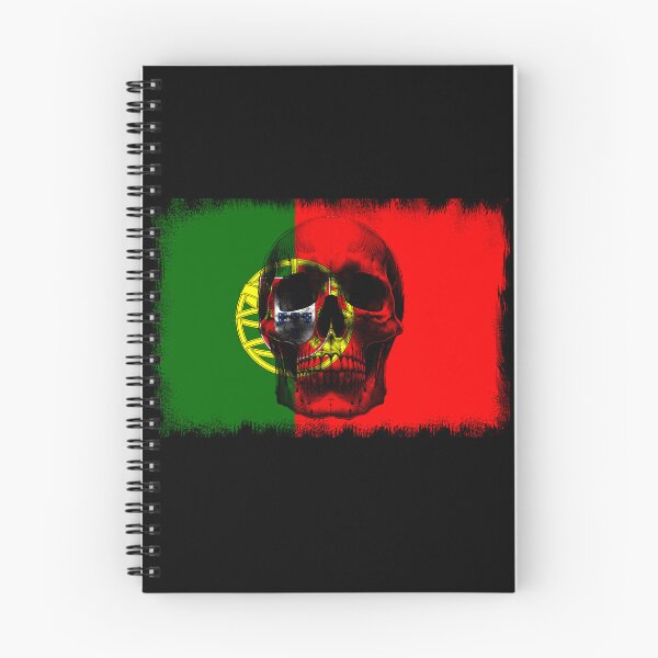 Item preview, PORTUGAL SKULL FLAG NATION RAREART COUNTRY HALLOWEEN #ogirdor designed and sold by ogirdorgraphics.