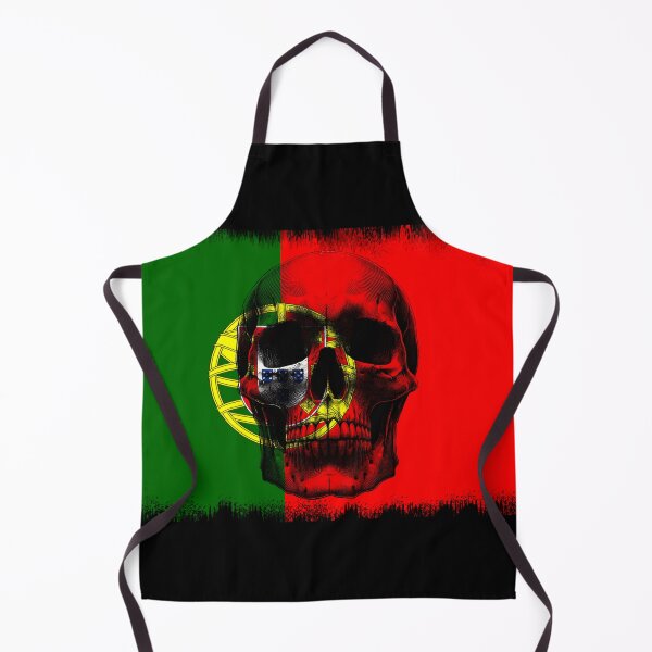 Item preview, PORTUGAL SKULL FLAG NATION RAREART COUNTRY HALLOWEEN #ogirdor designed and sold by ogirdorgraphics.