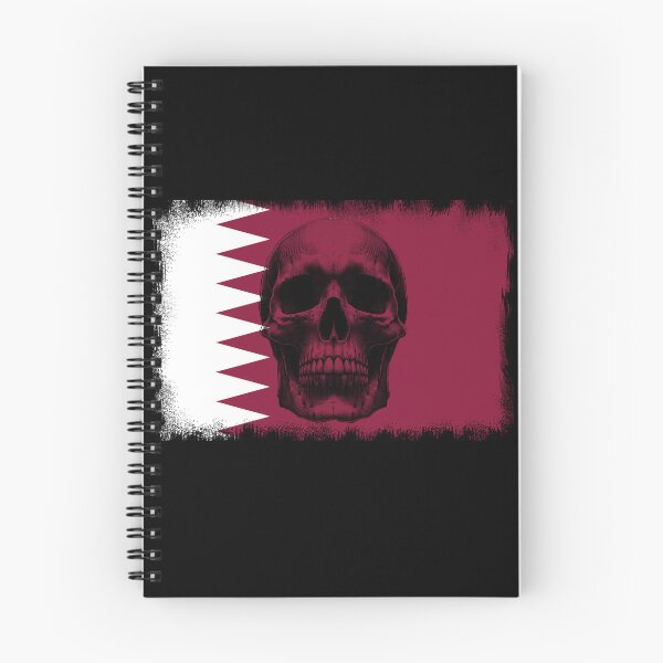 Item preview,  QATAR SKULL FLAG NATION RAREART COUNTRY HALLOWEEN #ogirdor designed and sold by ogirdorgraphics.