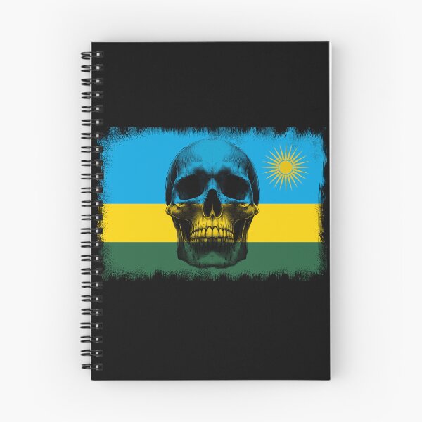 Item preview,  RWANDA SKULL FLAG NATION RAREART COUNTRY HALLOWEEN #ogirdor designed and sold by ogirdorgraphics.