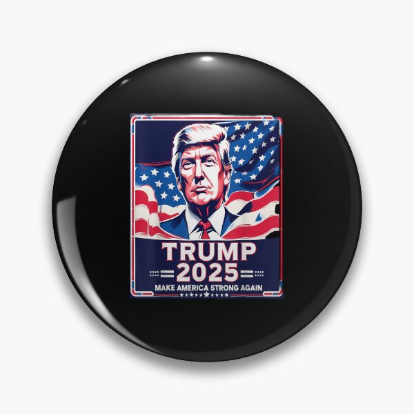 Item preview, Donald Trump 2025 White House Make America Strong Again designed and sold by diyoor.