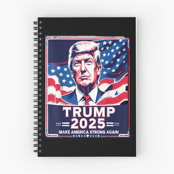 Item preview, Donald Trump 2025 White House Make America Strong Again designed and sold by diyoor.