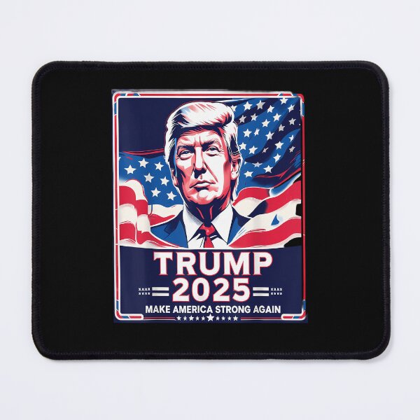 Item preview, Donald Trump 2025 White House Make America Strong Again designed and sold by diyoor.