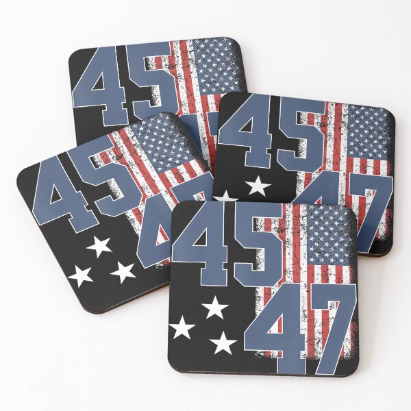 Item preview, President Trump 45 47 Vintage American Flag designed and sold by diyoor.