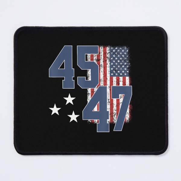 Item preview, President Trump 45 47 Vintage American Flag designed and sold by diyoor.