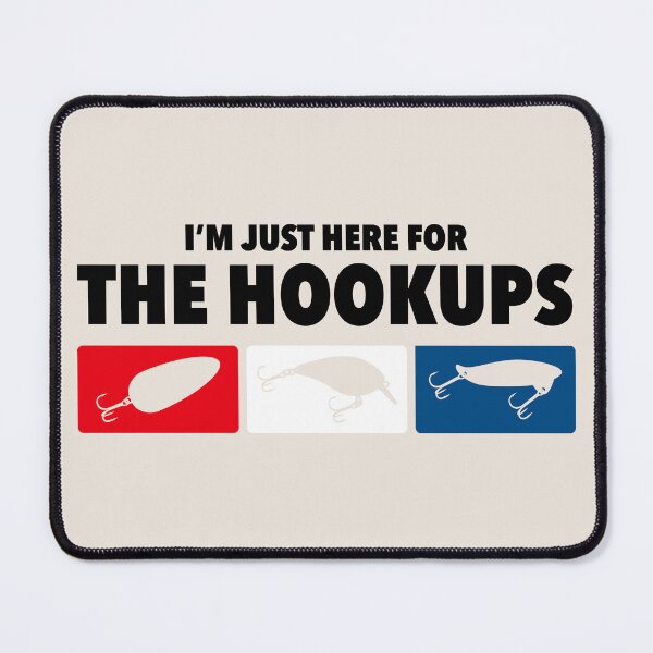 Item preview, Here for the Hookups - Red White Blue designed and sold by BlueSkyTheory.