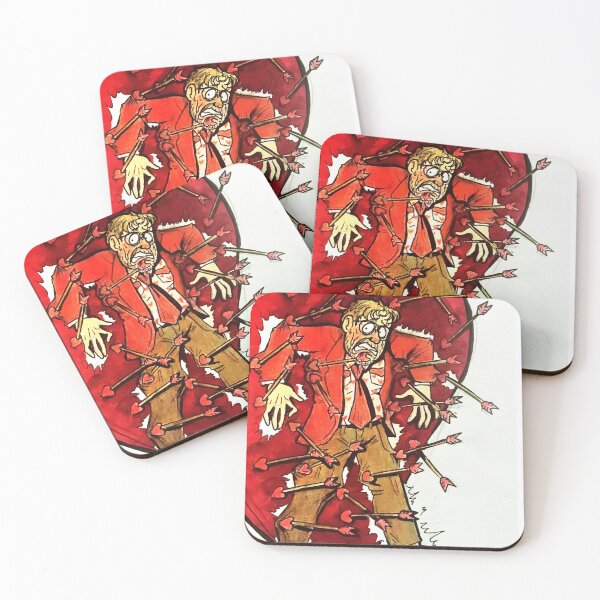 Item preview, William Afton FNAF Valentines "Heart Stricken" Vintage Style(Tasteful) PInup  designed and sold by henwardhyckle.