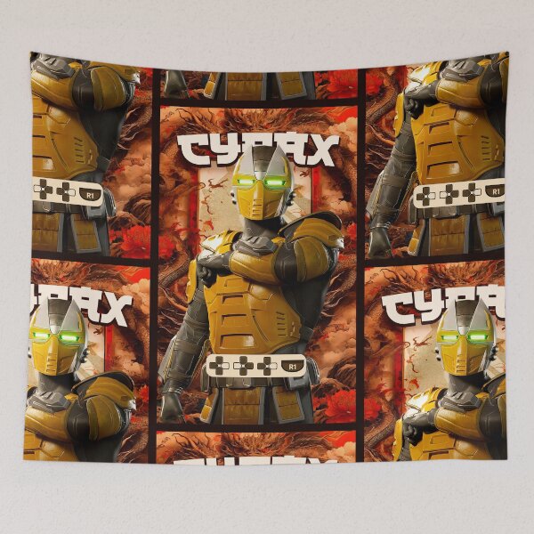 Item preview, Mortal Kombat Retro CYRAX Gaming Art  designed and sold by Back2Collage.