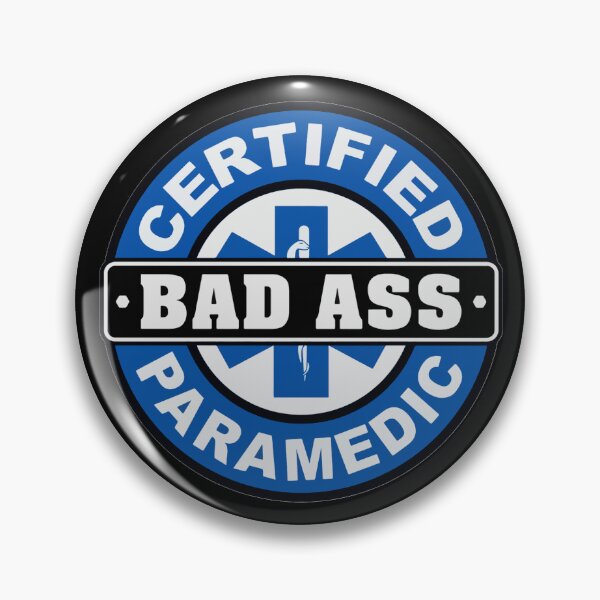 Item preview, Certified Bad Ass Paramedic  designed and sold by unionpride.