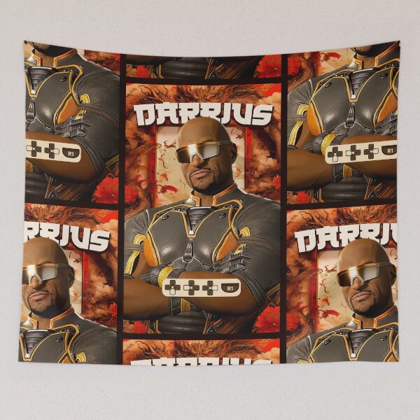 Item preview, Mortal Kombat Retro Darrius Gaming Art  designed and sold by Back2Collage.
