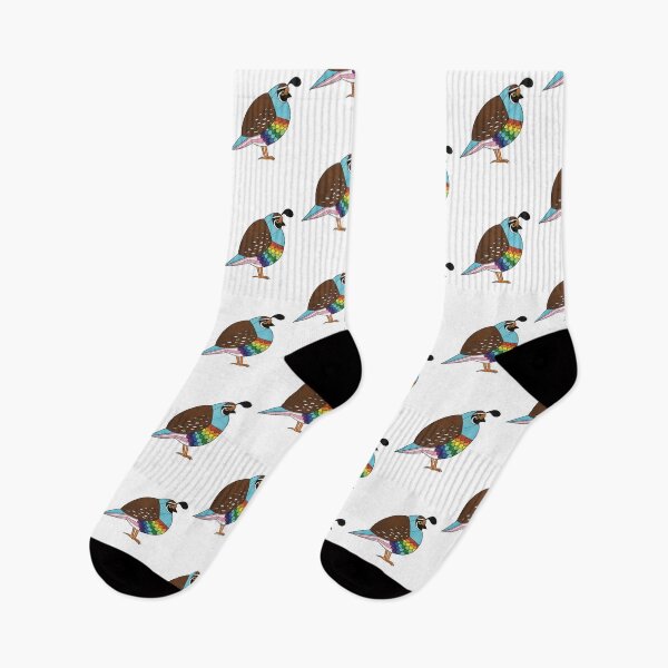 Item preview, LGBTQ+ State Birds - California Quail designed and sold by Softborb.