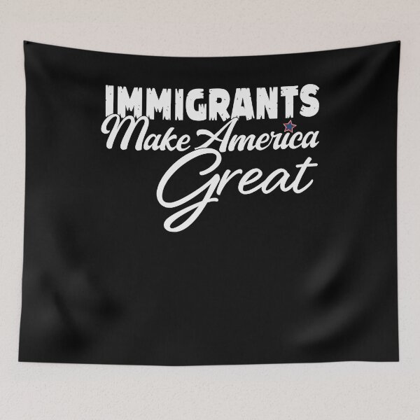Item preview, Immigrants Make America Great - USA Patriotic designed and sold by Smix Pixels.